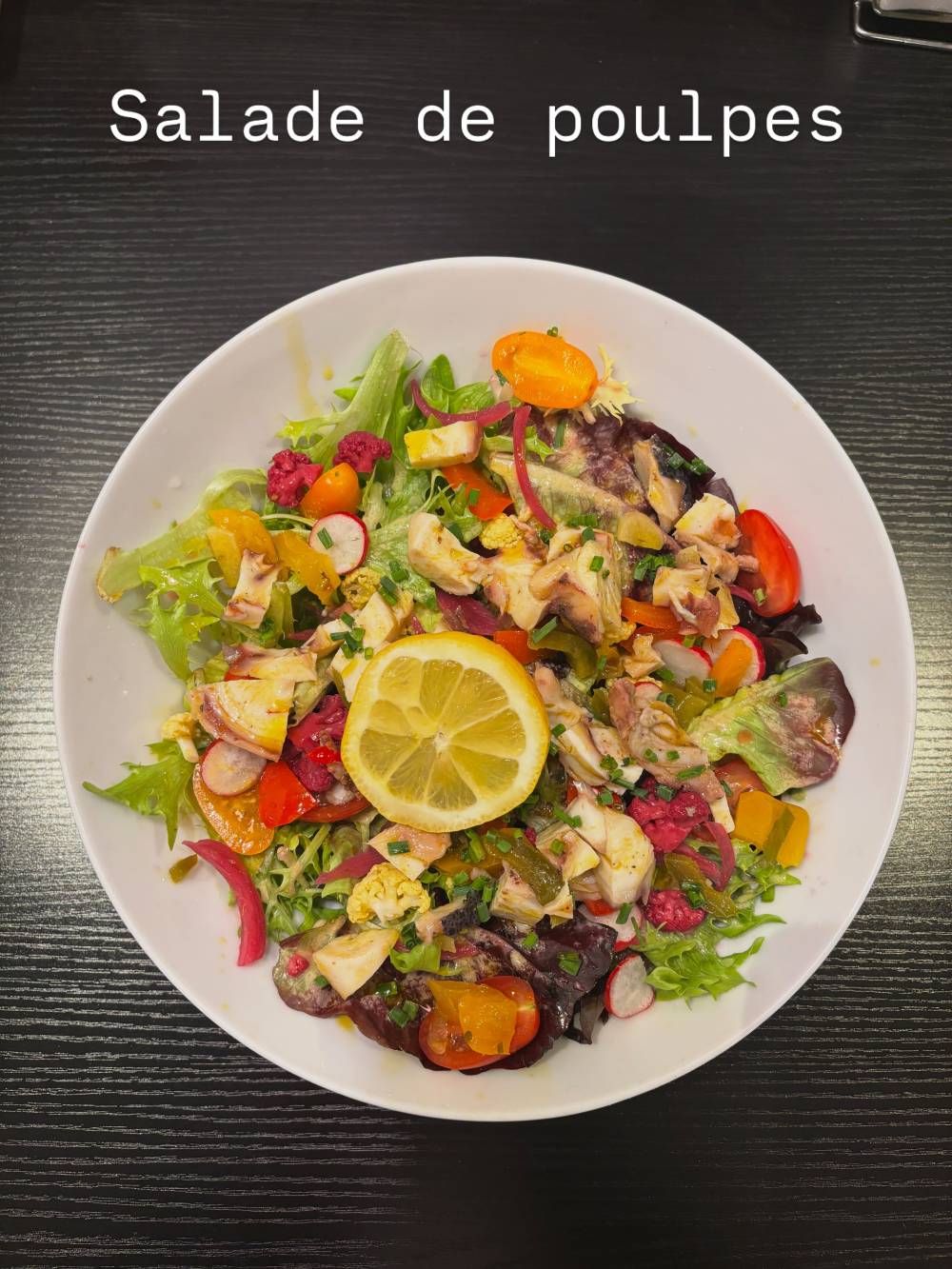 Salade de poulpes